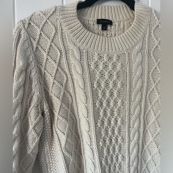 Talbots Cable Knit Sweater - Picture 2 of 9